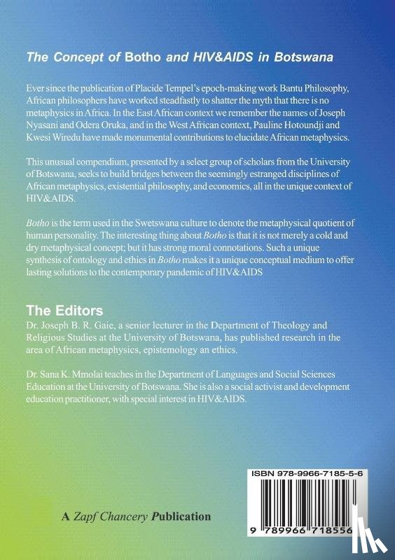  - The Concept of Botho and HIV/AIDS in Botswana