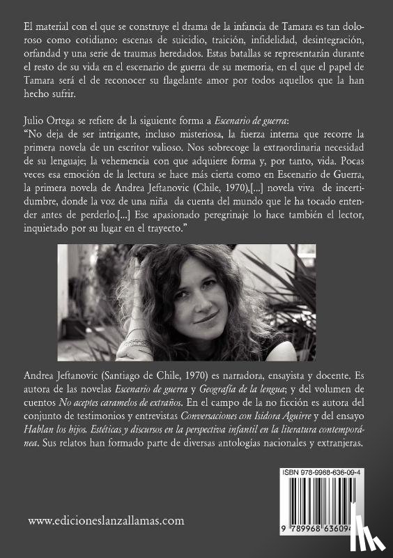 Jeftanovic, Andrea - Escenario de Guerra