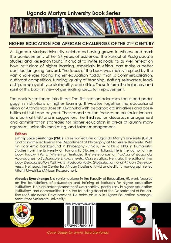  - Higher Education for African Challenges of the 21st Century