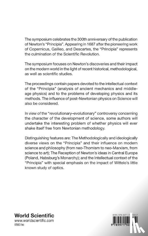  - Issac Newton's "Philosophiae Naturalis Principia Mathematica"