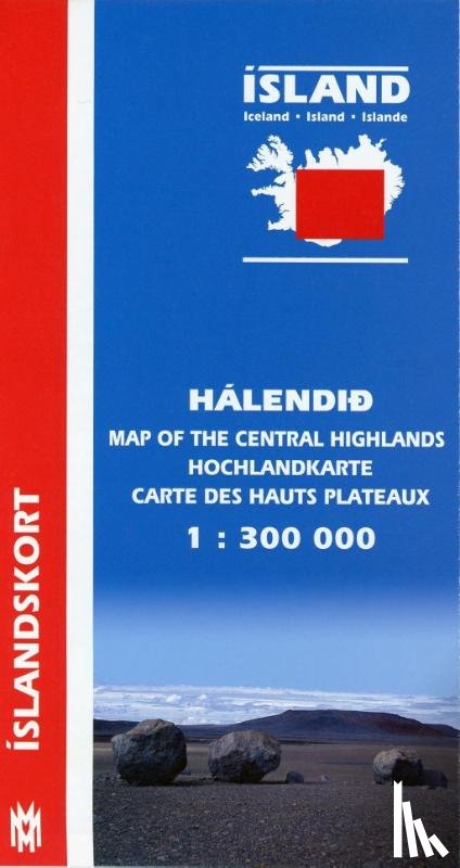  - Island 1 : 300 000. Hochlandkarte