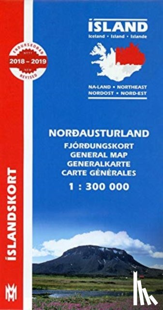 Hansen, H H - North East Iceland Map 1:300 000