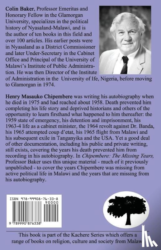 Baker, Colin - Chipembere. the Missing Years