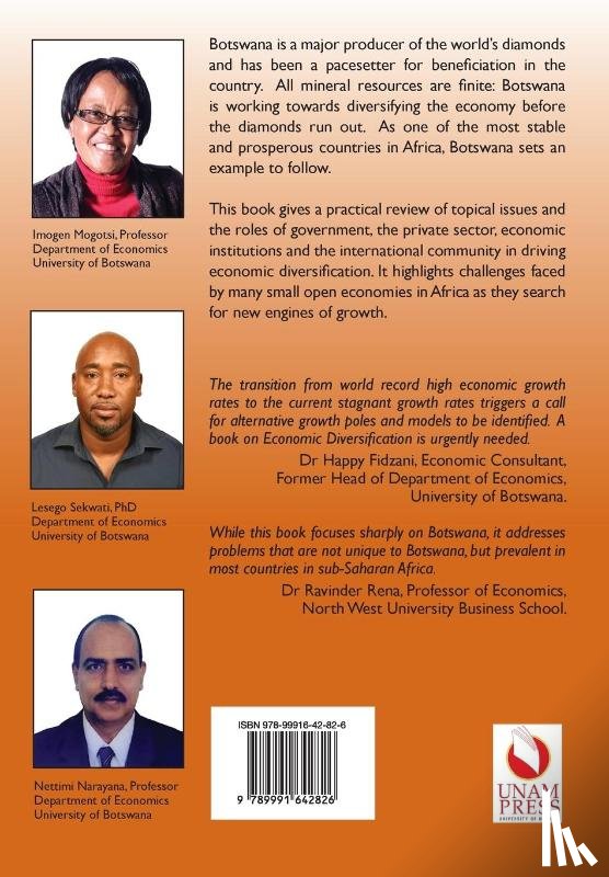 Mogotsi, Imogen, Sekwati, Lesego, Narayana, Nettimi - Economic Diversification in Africa