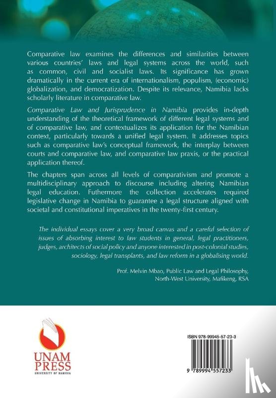  - Comparative Law and Jurisprudence in Namibia
