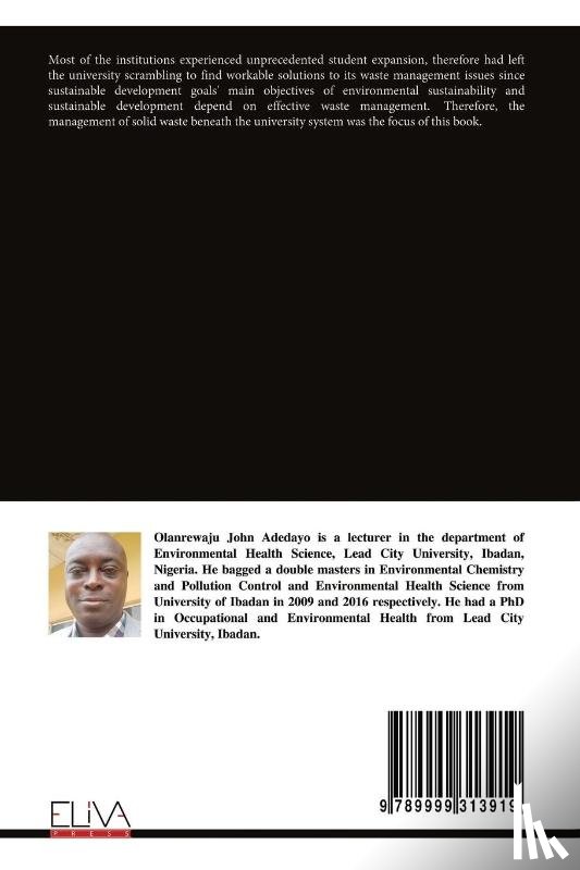 Olanrewaju, John Adedayo - Adaptive Sanitary Landfill