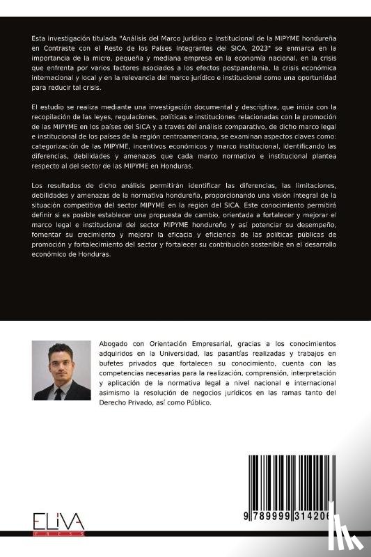 Pérez, Gabriel Cano - Análisis del Marco Jurídico e Institucional de la MIPYME Hondureña