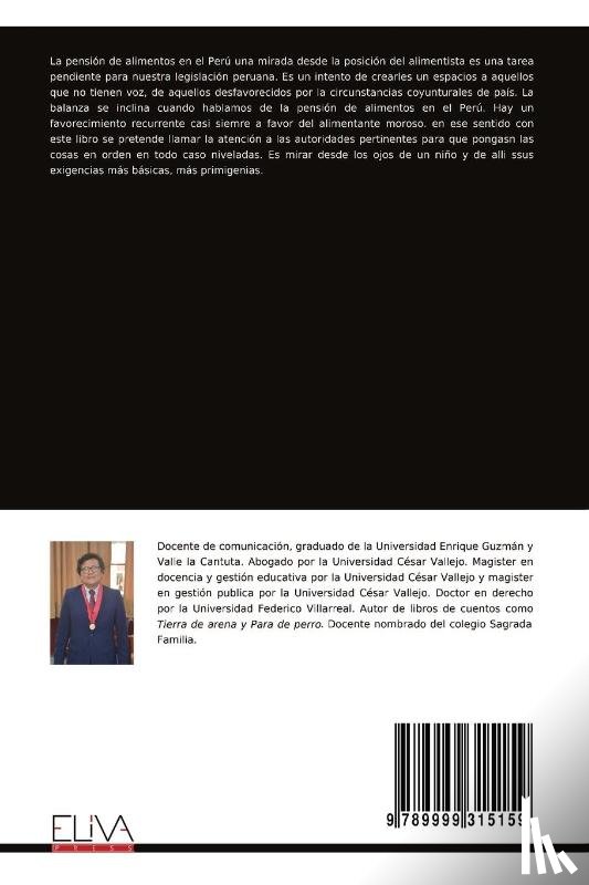 Tolentino, Edy Leonardo Riveros - La pensión de alimentos en el Perú una mirada desde la posición del alimentista