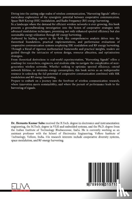 Sahu, Hemanta Kumar - Performance Analysis of Cooperative Communication with SSK Modulation and RF Energy Harvesting
