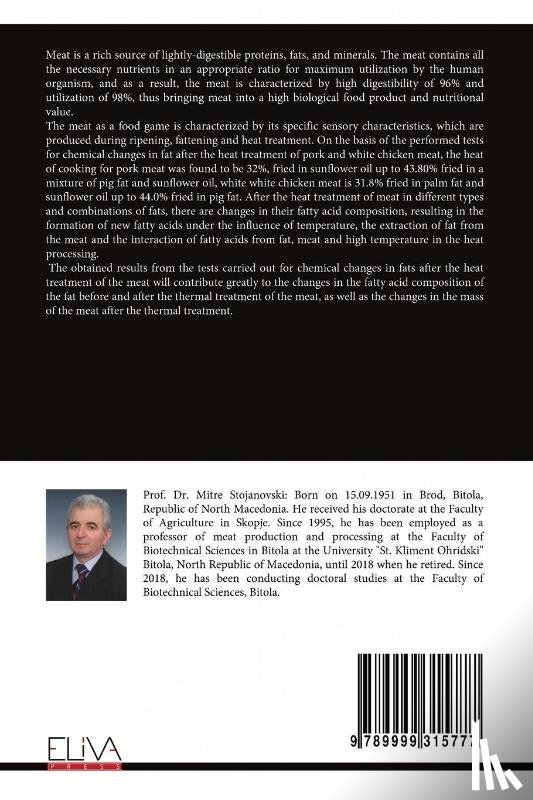 Stojanovski, Mitre - Chemical Changes in Lipid After Heat Treatment of The Meat
