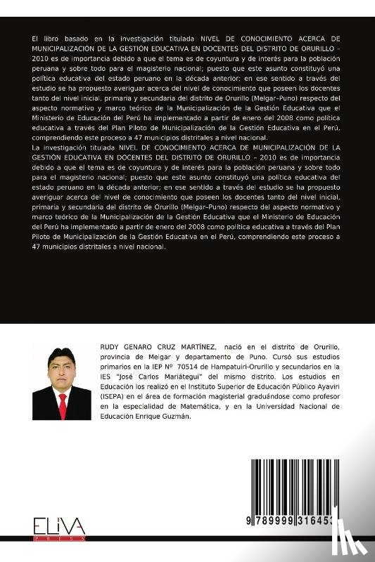 Cruz Martinez, Rudy Genaro - Municipalizacion de la Gestión Educativa en el Perú