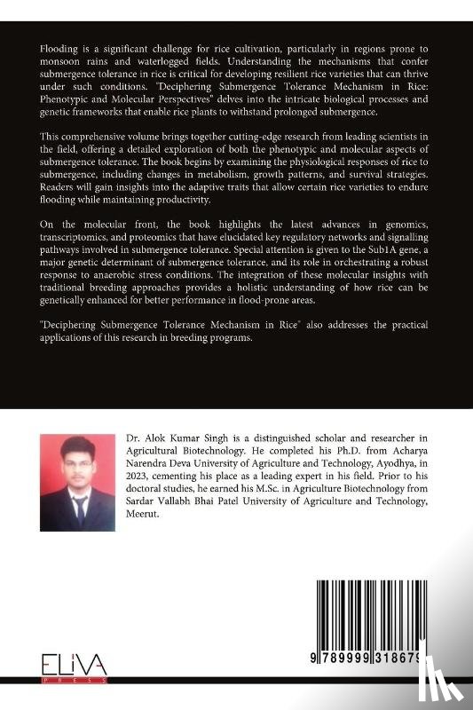 Singh, Alok Kumar - Deciphering Submergence Tolerance Mechanism in Rice