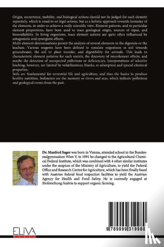 Sager, Manfred - Contents and Environmental Mobilities in Soils and Sediments Volume II