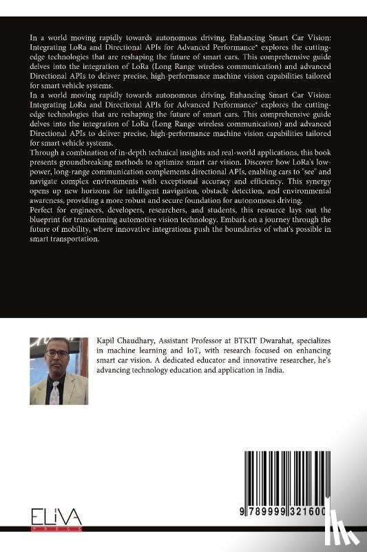 Chaudhary, Kapil - Integrating LoRa and Direction APIs for High-Performance Machine Vision in Smart Cars