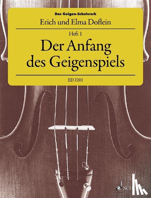 Doflein, Elma, Doflein, Erich - Das Geigen-Schulwerk