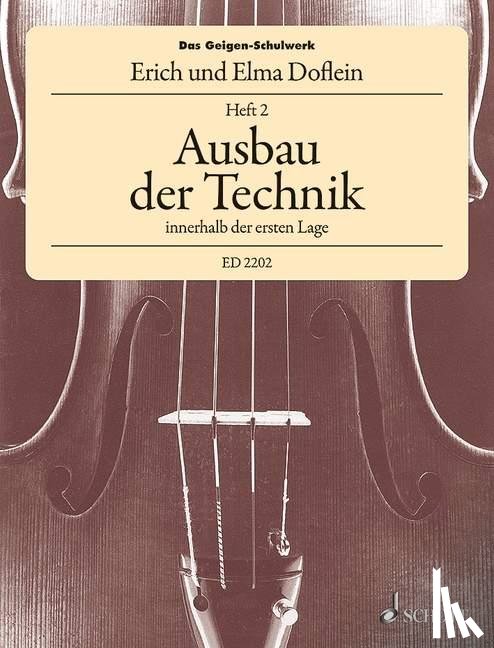 Doflein, Erich, Doflein, Elma - Das Geigen-Schulwerk