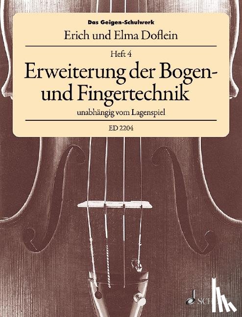 Doflein, Erich, Doflein, Elma - Das Geigen-Schulwerk