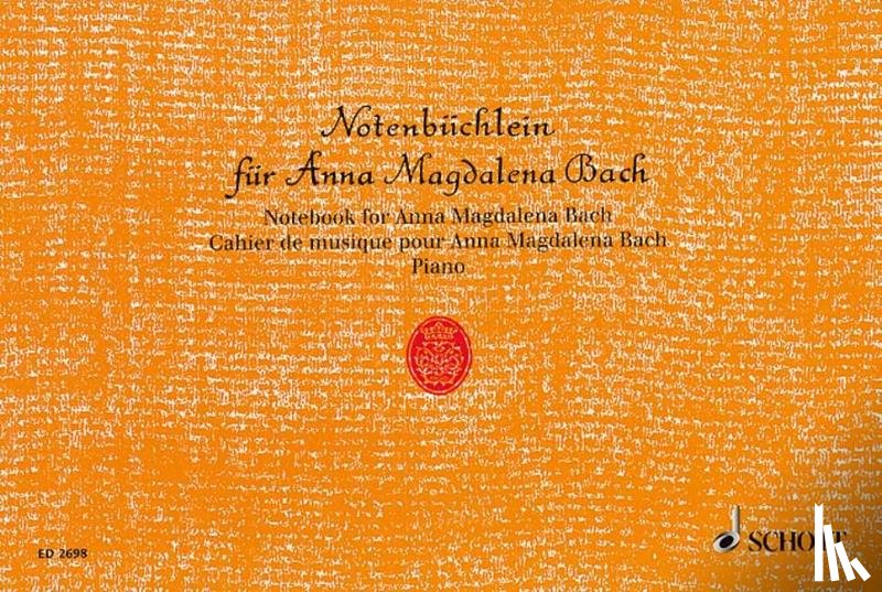 Bach, Johann Sebastian - Notenbüchlein für Anna Magdalena Bach