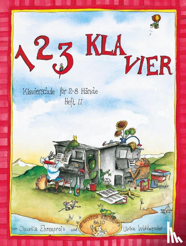 Ehrenpreis, Claudia, Wohlwender, Ulrike - 1 2 3 Kla-vier Heft 2