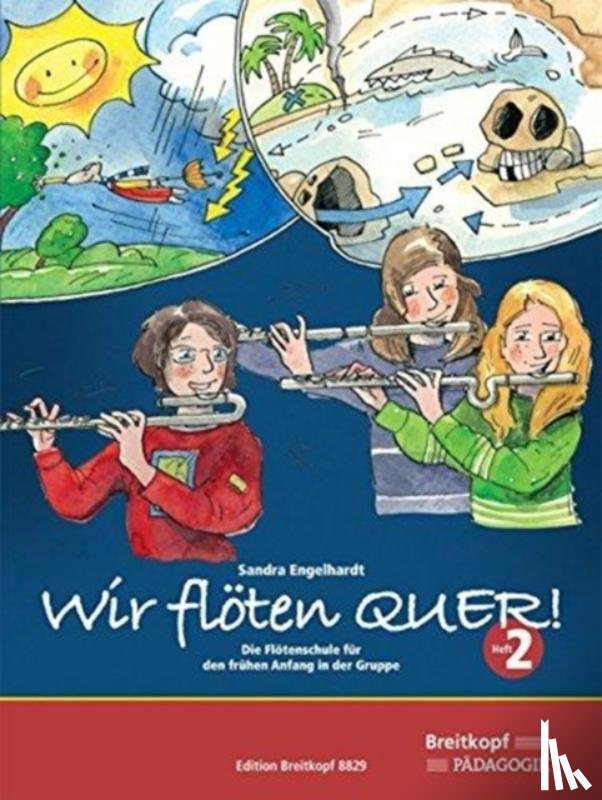 Engelhardt, Sandra - Wir flöten Quer ! Band 2