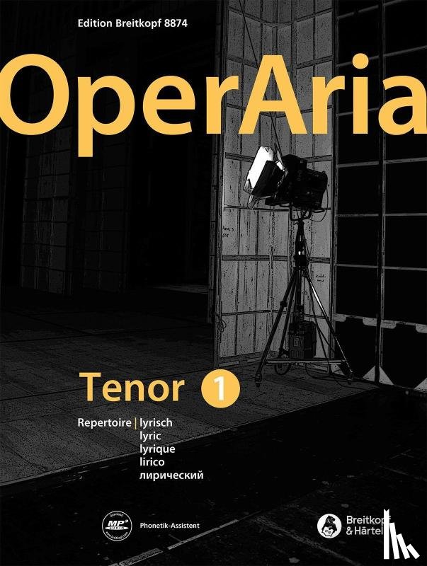  - OperAria. Tenor Bd. 1: lyrisch
