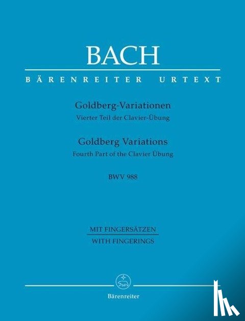 Bach, Johann Sebastian - Goldberg-Variationen BWV 988
