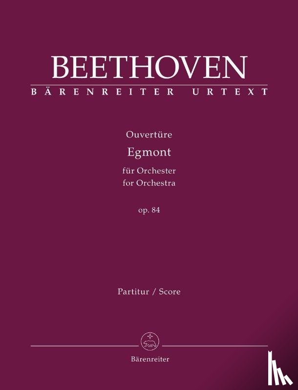 Beethoven, Ludwig van - Ouvertüre "Egmont" für Orchester op. 84