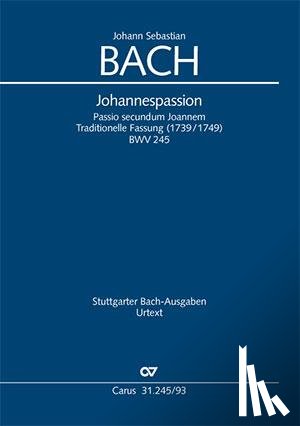 Bach, Johann Sebastian - Johannespassion