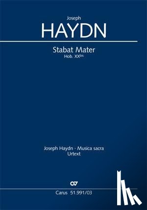 Haydn, Joseph - Stabat Mater (Klavierauszug)