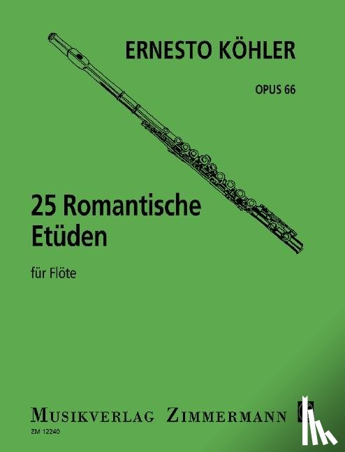 Köhler, Ernesto - 25 Romantische Etüden