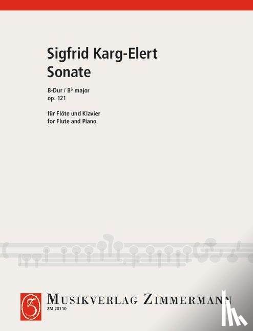 Karg-Elert, Sigfrid - Sonate B-Dur