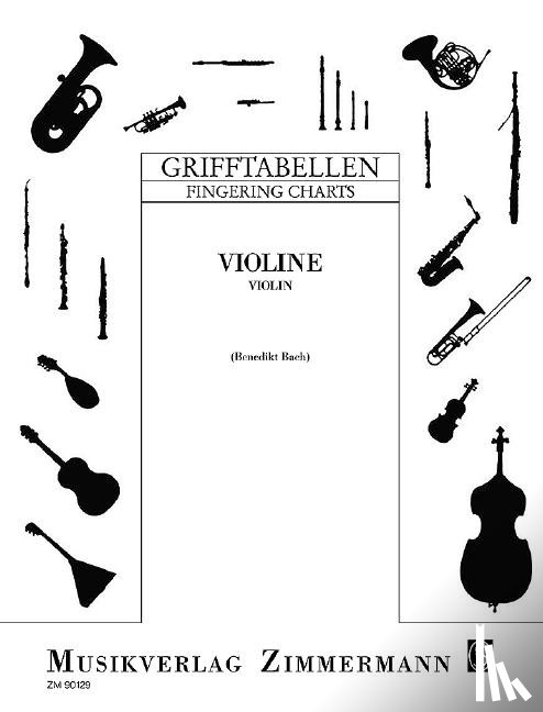  - Grifftabelle für Violine