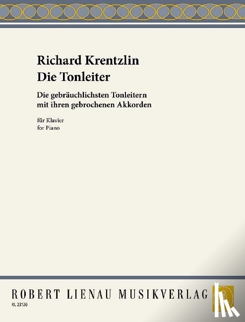 Krentzlin, Richard - Die Tonleiter. Klavier