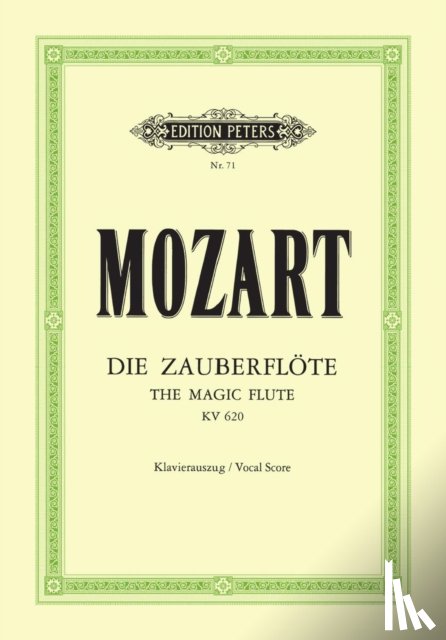 Mozart, Wolfgang Amadeus, Schikaneder, Emanuel - Die Zauberflöte KV 620
