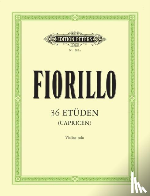 Fiorillo, Frederico - 36 Etüden (Capricen) für Violine solo