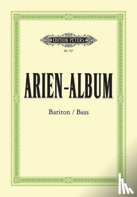  - Aria Album for Baritone