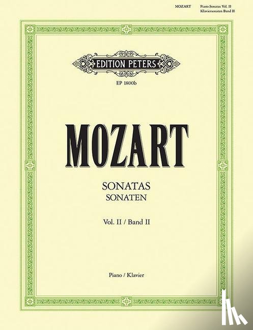 Mozart, Wolfgang Amadeus - Sonaten für Klavier, Band 2