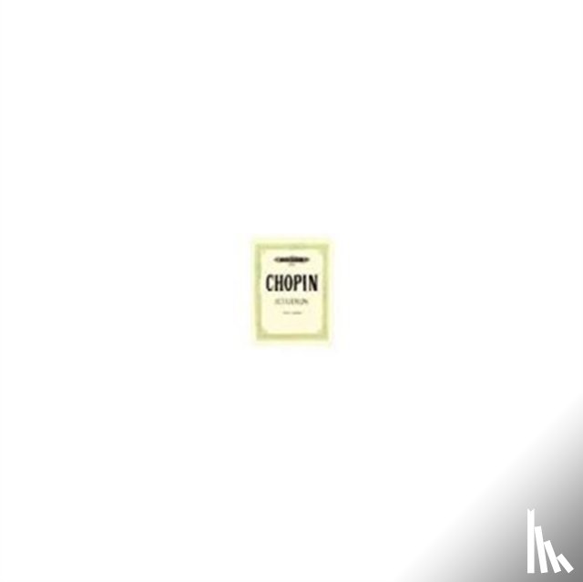 CHOPIN, FR D RIC FR - ETUDES