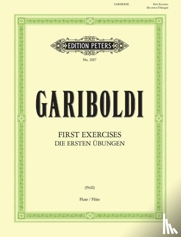 Gariboldi, Giuseppe - Die ersten Übungen