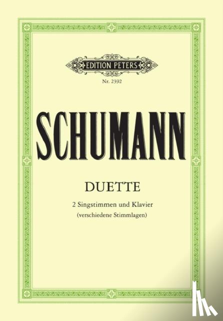 Schumann, Robert - 34 Duette