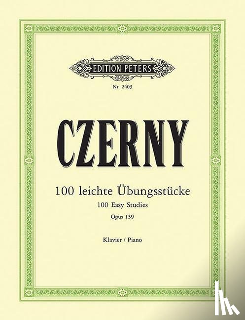 Czerny, Carl - 100 leichte Übungsstücke op. 139