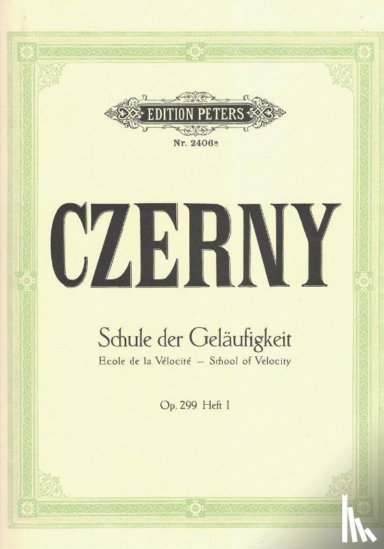 Czerny, Carl - Schule der Geläufigkeit op. 299