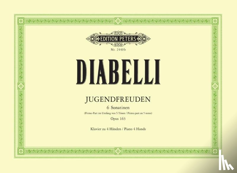 Diabelli, Anton, Martienssen, Carl A. - Jugendfreuden op. 163