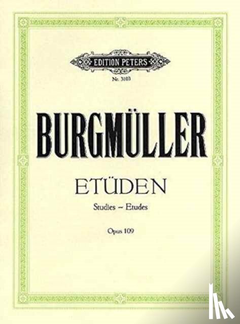 Burgmüller, Friedrich - Etüden op. 109