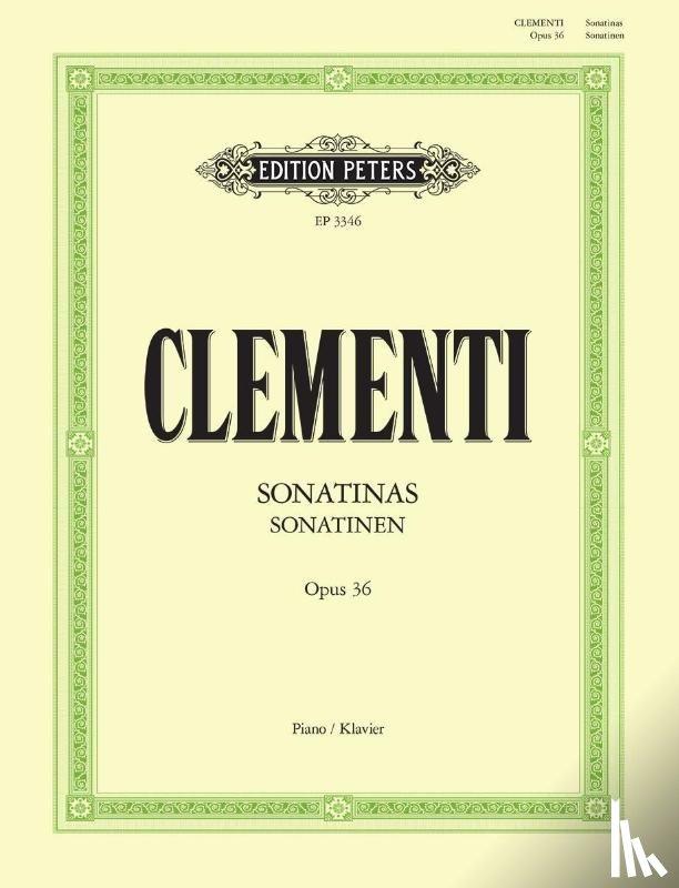 Clementi, Muzio - Sonatinen für Klavier op. 36