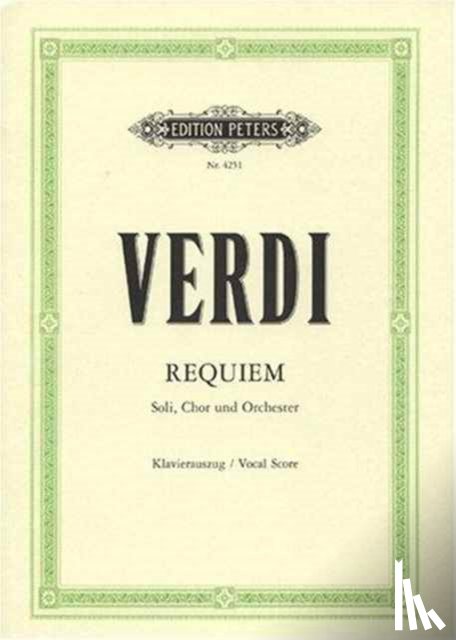 Verdi, Giuseppe - Missa da Requiem