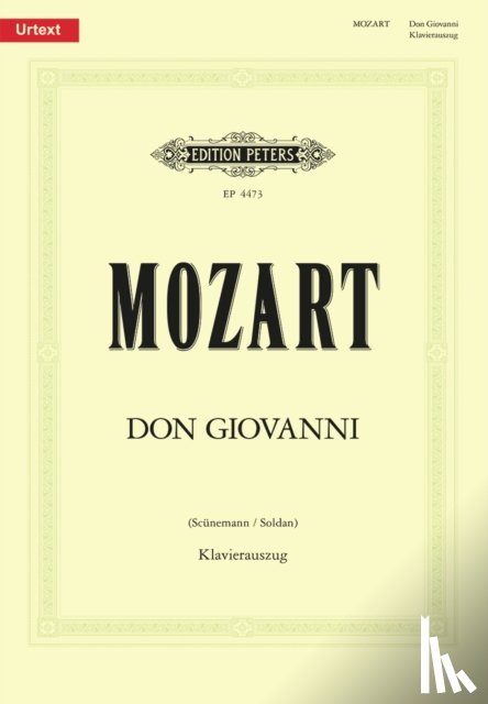 Mozart, Wolfgang Amadeus - Don Giovanni (Il dissoluto punito) KV 527 (Prag, Oktober 1787)
