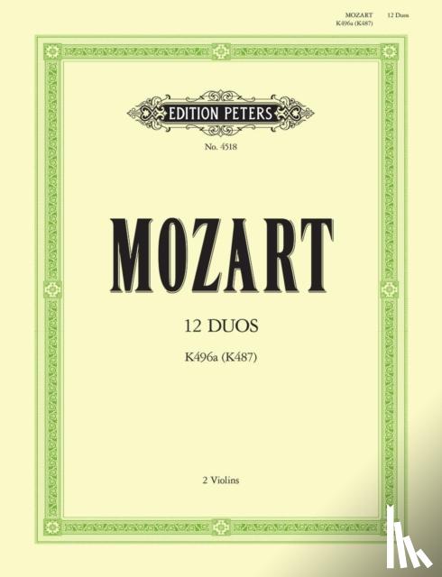 Mozart, Wolfgang Amadeus - 12 Duos KV 487 (496a)