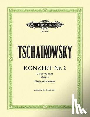 Tchaikovsky, Peter Ilyich - Piano Concerto No. 2 in G Op. 44 (Edition for 2 Pianos)