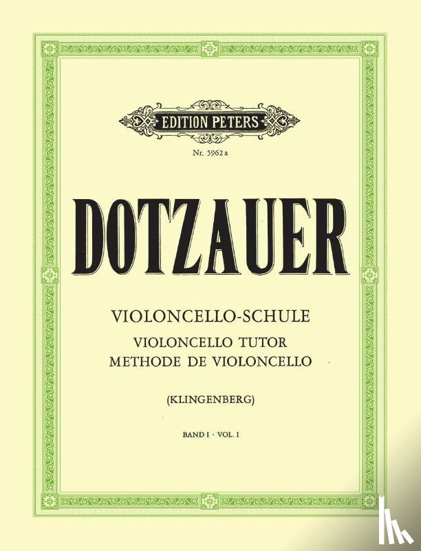  - Violoncello Tutor Vol.1